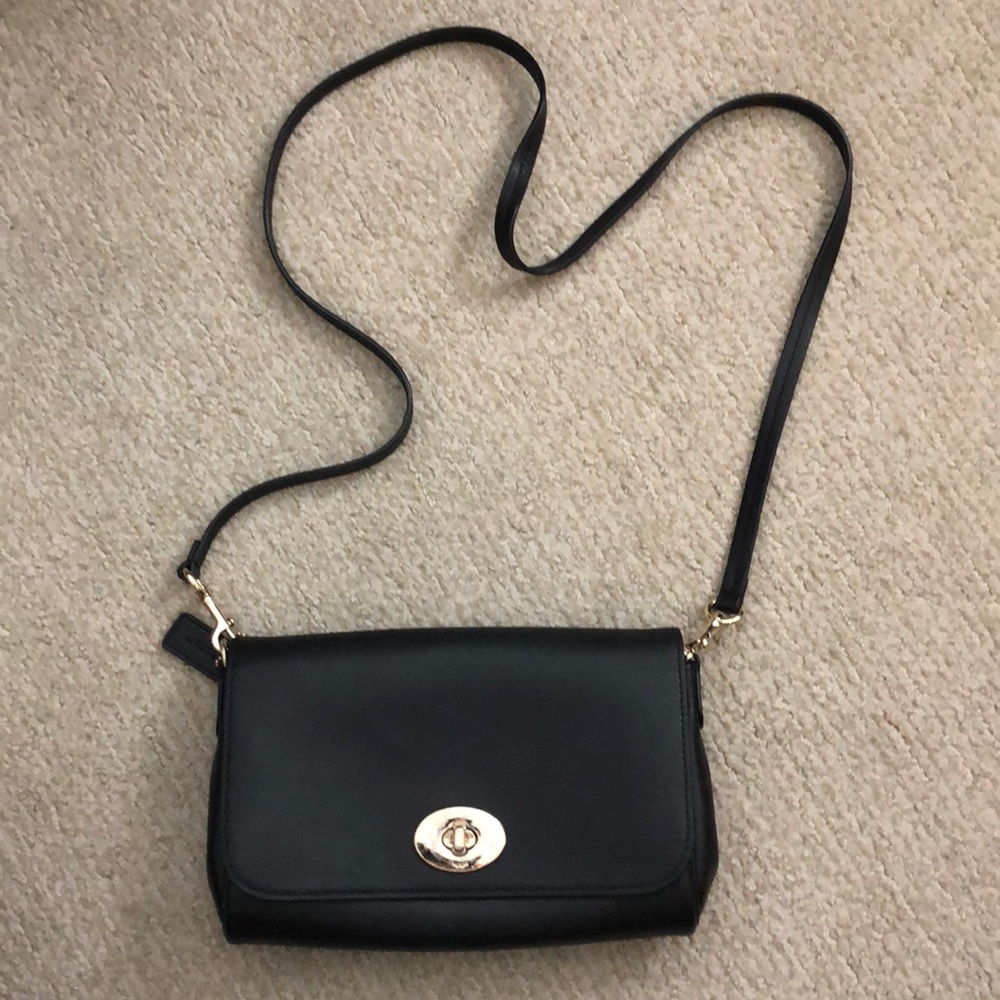Black Coach Crossbody